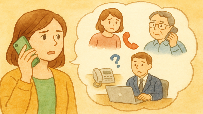 4.周囲への連絡と信頼関係への潜在的影響
