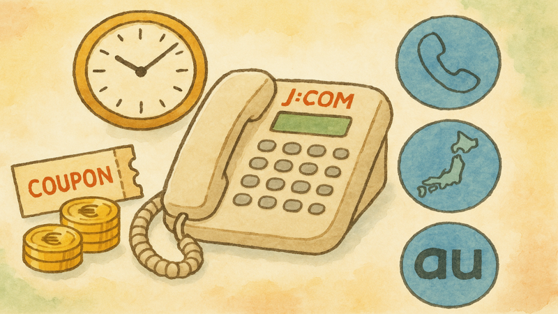 1. 固定電話JCOMとは？基本サービス内容とメリット