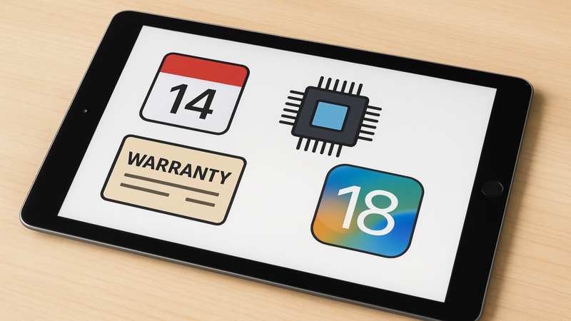 1. iPad第9世代いつまで使える？サポート期間の全容
