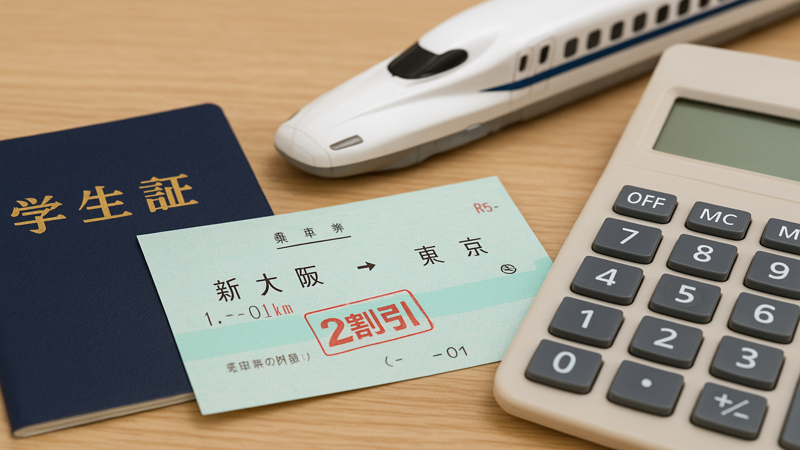 1.高校生でも使える新幹線学割の基本知識