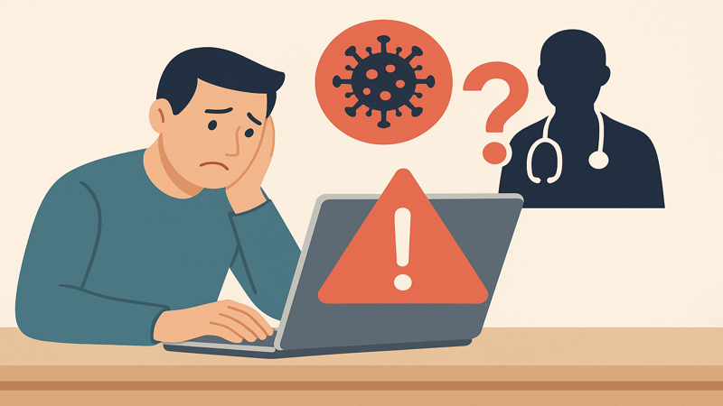 2.ネットで病気を調べることの具体的なリスクと危険性