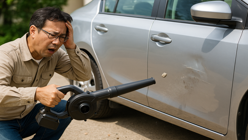 2.洗車ブロワーの使用時における具体的なトラブル事例