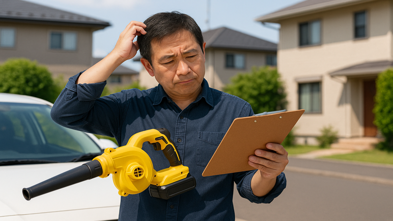 4.洗車ブロワー購入前に知っておきたい判断基準