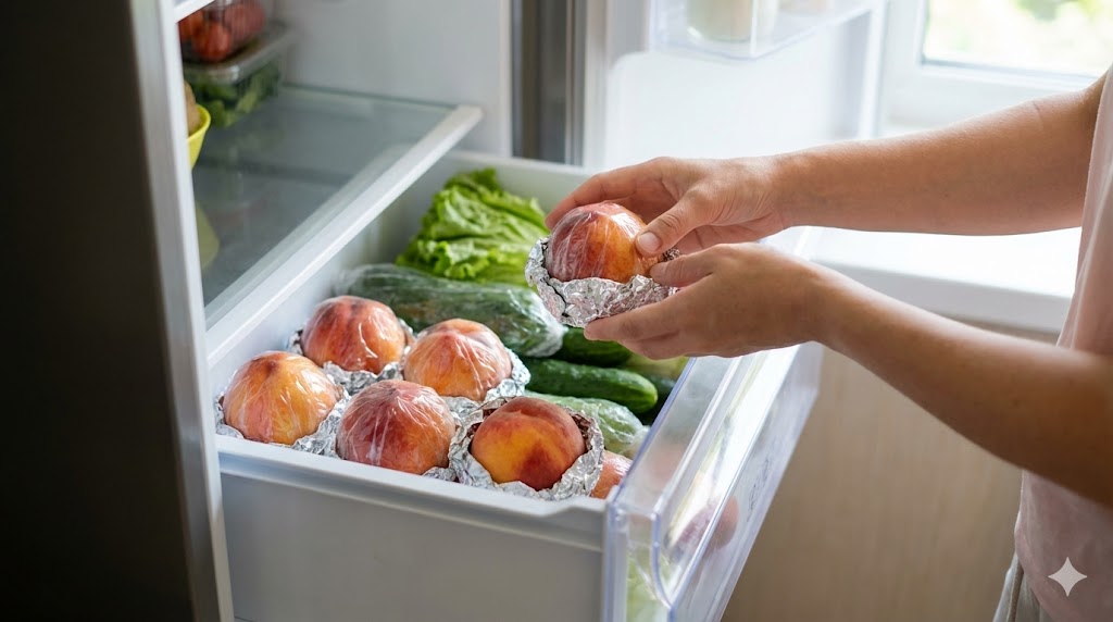 3.夏場の桃の冷蔵保存方法