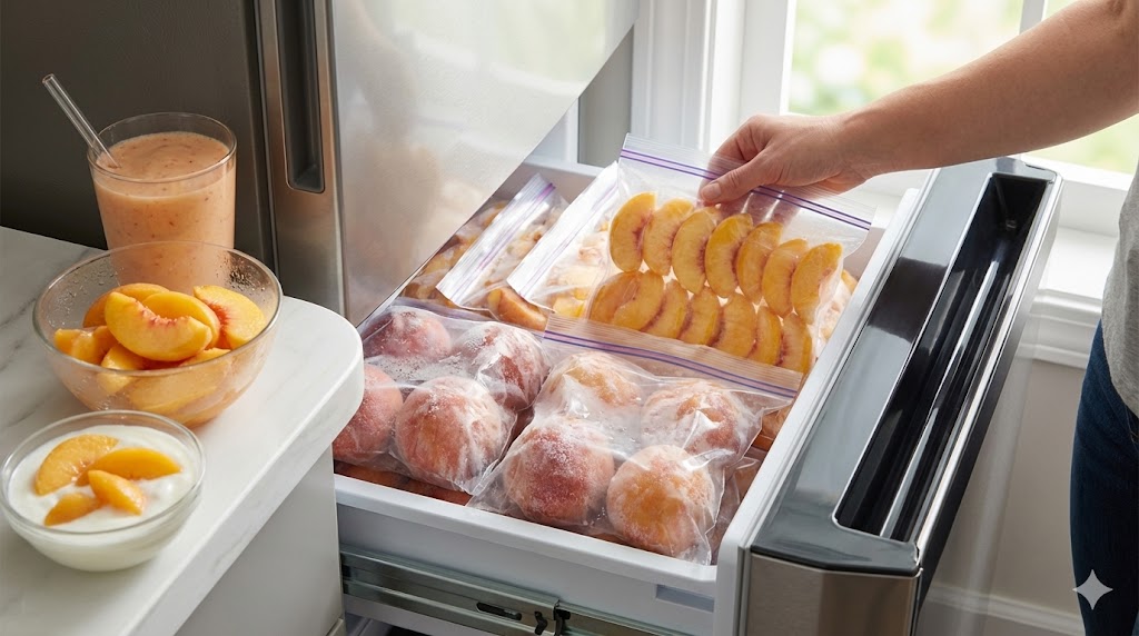 4.桃の冷凍保存方法|長期保存したいときの対処法