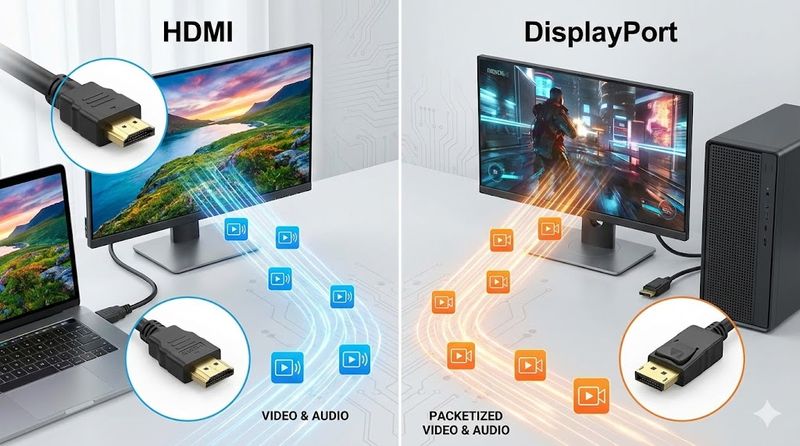 1.HDMIとDisplayPortの基本的な違いとは