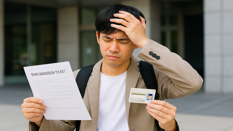 4. 英検SCBT受験票を忘れた・紛失した場合の対応