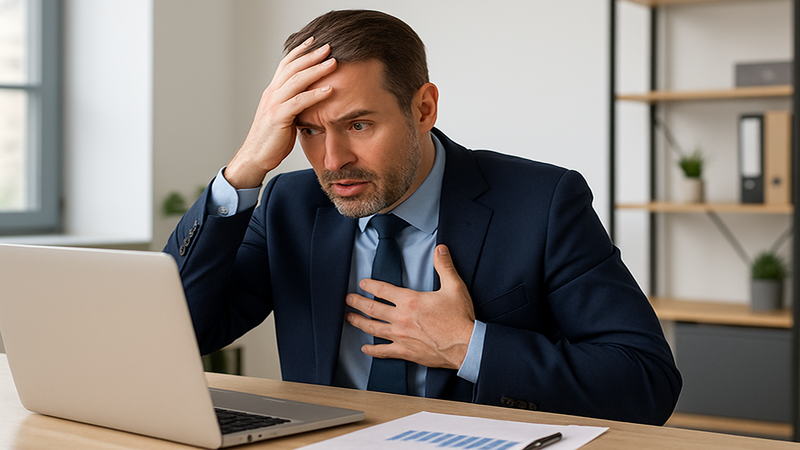 2.ビジネスシーンで使える「ショックを受ける」の言い換え表現