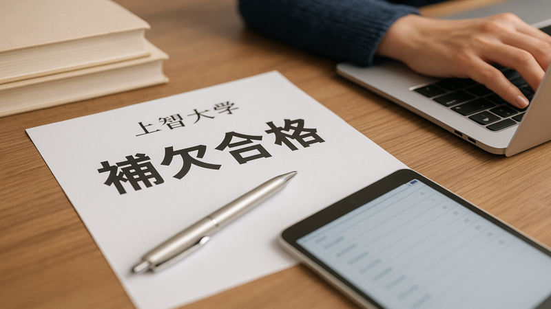 1.上智大学補欠合格2025の基本情報