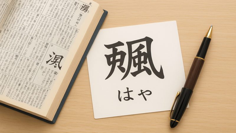 1.「颯」の読み方を完全解説