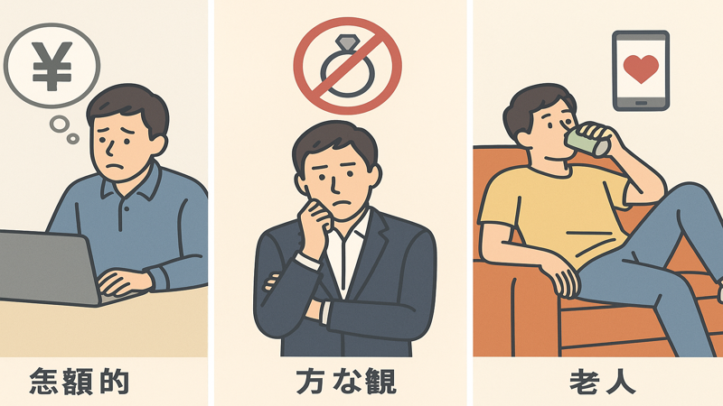 2.独身男性が増えすぎている理由