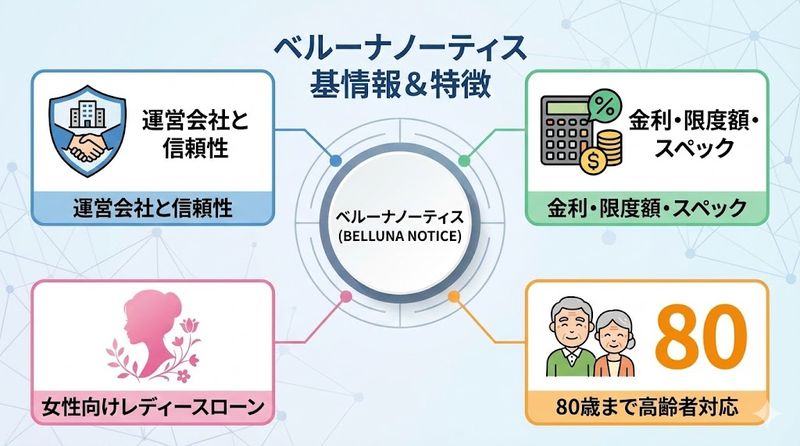 1.ベルーナノーティスとは？基本情報と特徴