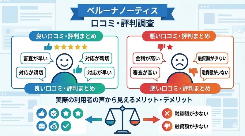 3.ベルーナノーティスの口コミ・評判を調査