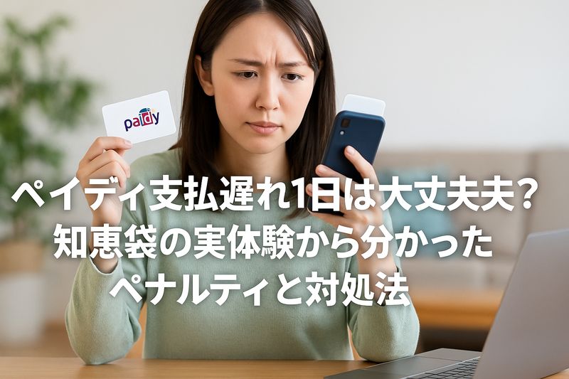 ペイディ支払い遅れ1日は大丈夫?知恵袋の実体験から分かったペナルティと対処法