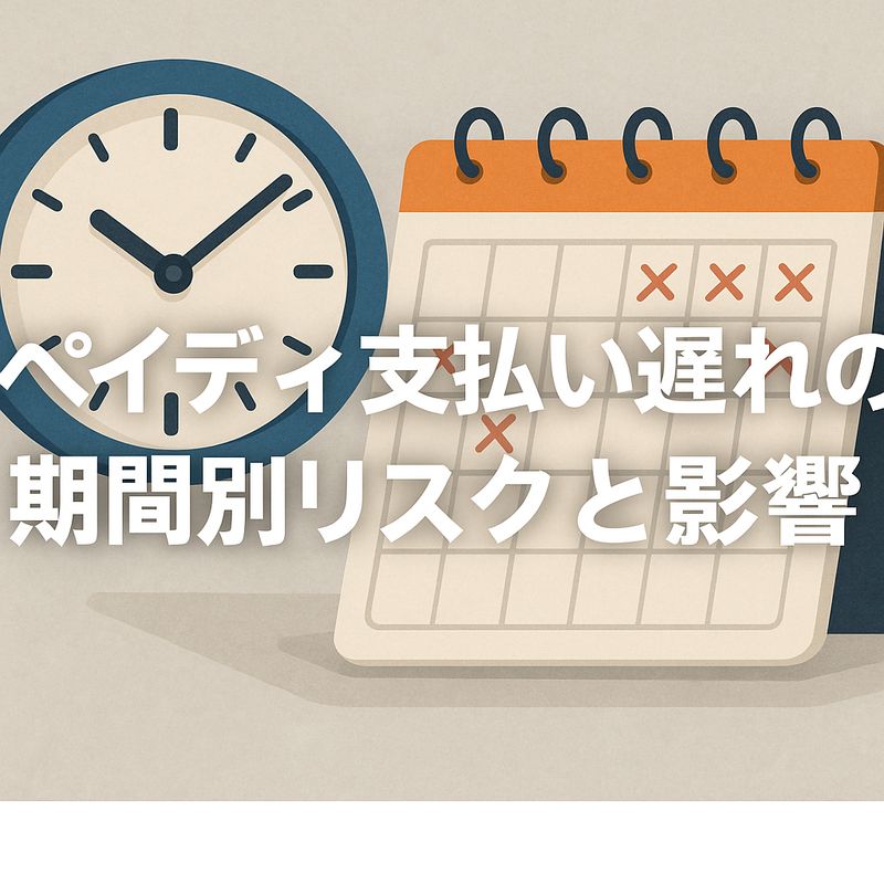 2.ペイディ支払い遅れの期間別リスクと影響