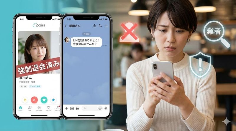 3.強制退会済みと表示された相手への対処法