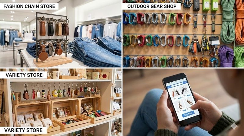 5.ズボンに付けるキーホルダーの購入場所