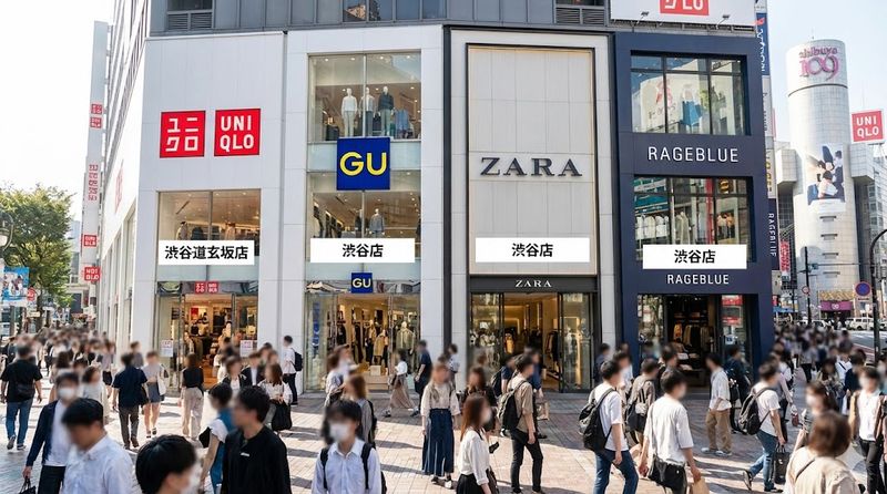 3.渋谷のおすすめメンズ服屋【プチプラ・ファストファッション編】