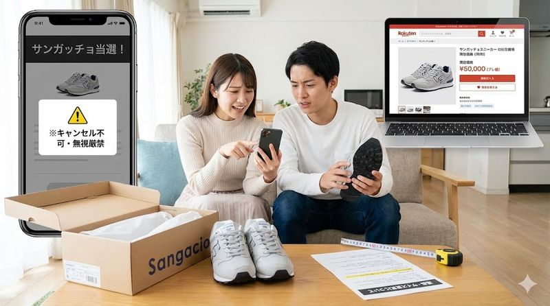 4.サンガッチョ抽選当選後の注意点