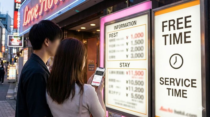 2.渋谷の安いラブホ料金相場とお得な利用方法