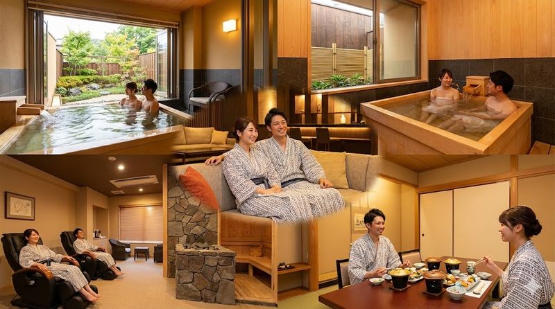 3.カップルにおすすめの貸切風呂付き施設詳細